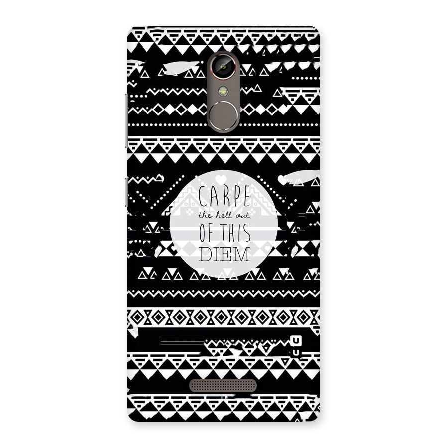 Hell Diem Back Case for Gionee S6s