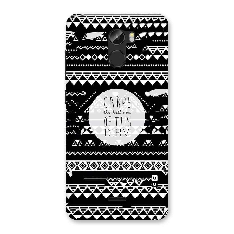 Hell Diem Back Case for Gionee X1
