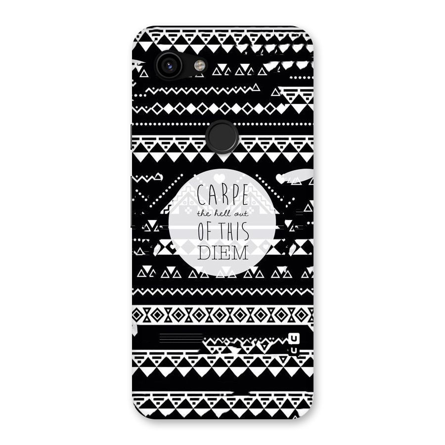 Hell Diem Back Case for Google Pixel 3a