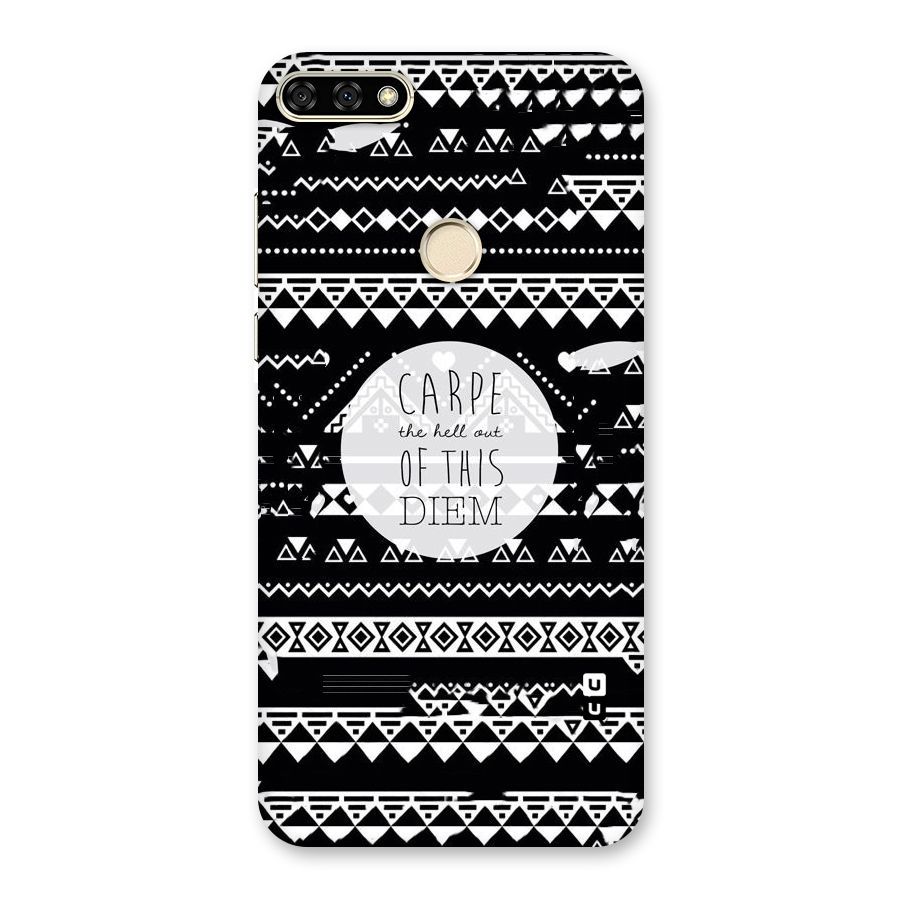 Hell Diem Back Case for Honor 7A