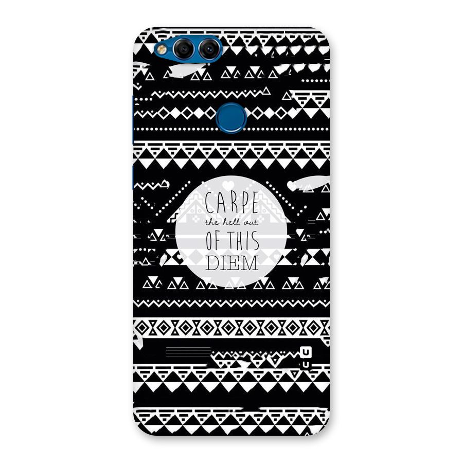 Hell Diem Back Case for Honor 7X