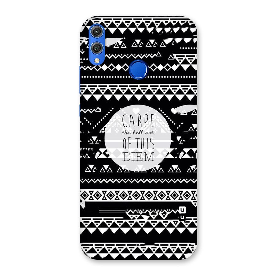 Hell Diem Back Case for Honor 8X