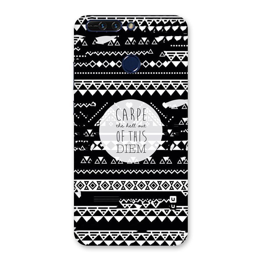 Hell Diem Back Case for Honor 8 Pro