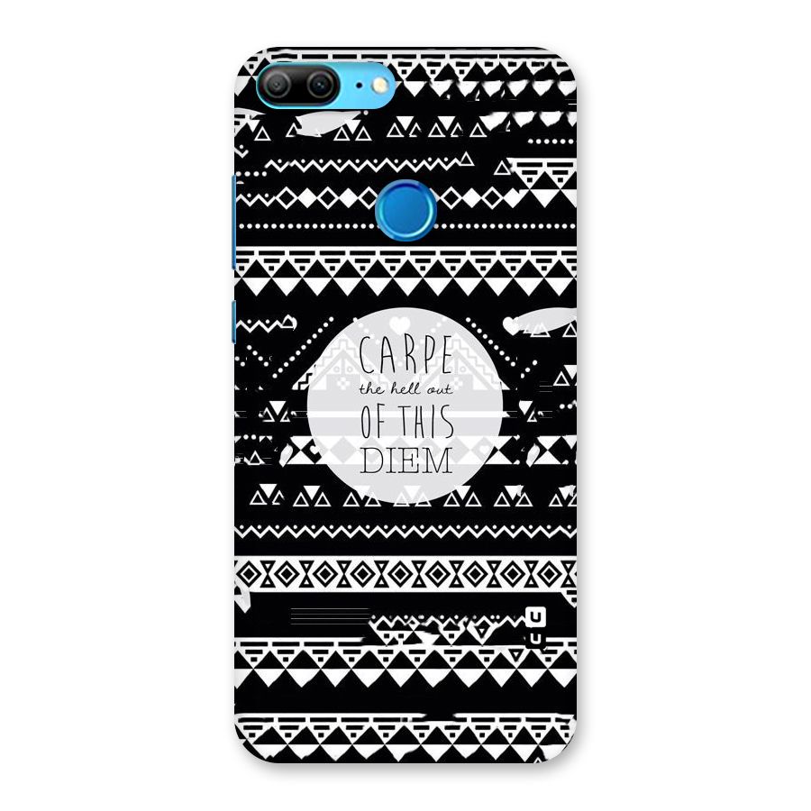 Hell Diem Back Case for Honor 9 Lite