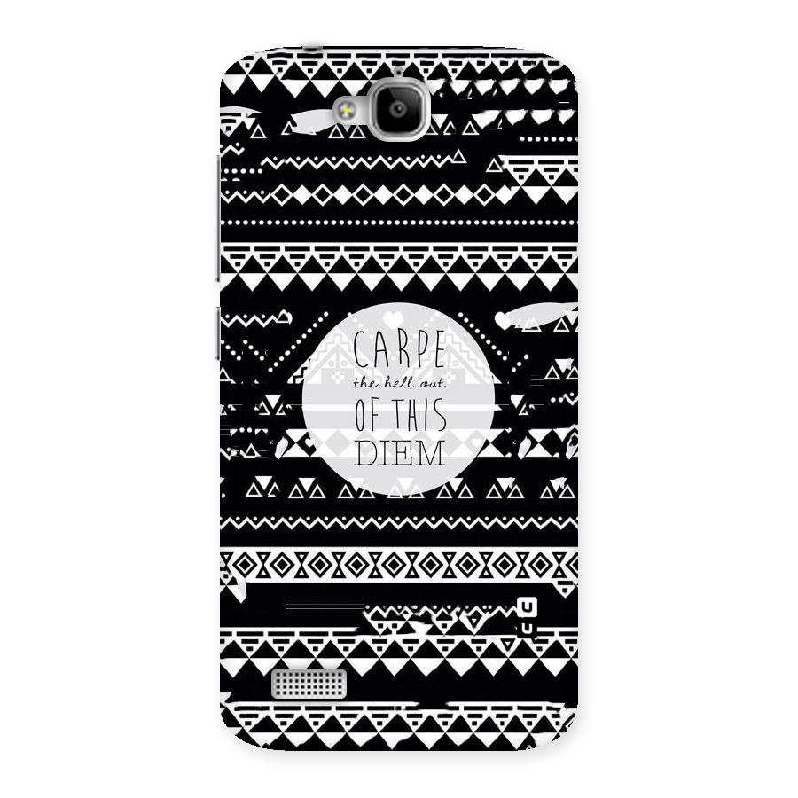 Hell Diem Back Case for Honor Holly