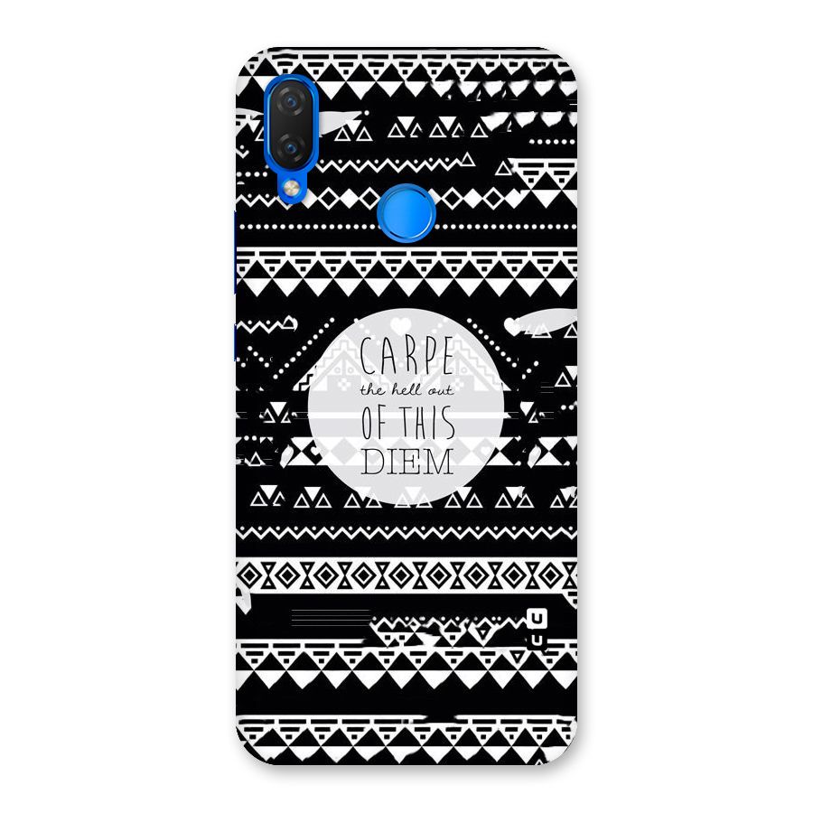 Hell Diem Back Case for Huawei P Smart+