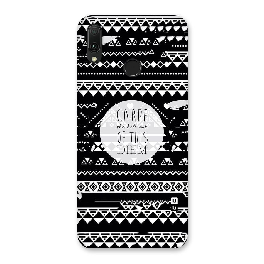 Hell Diem Back Case for Huawei Y9 (2019)