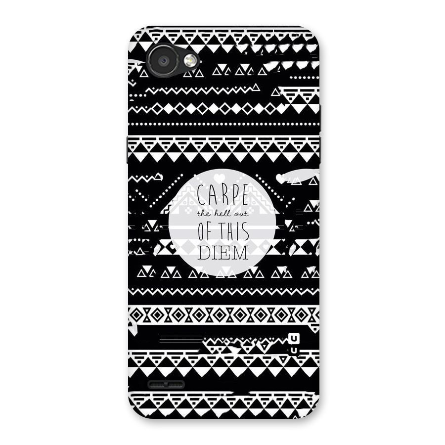 Hell Diem Back Case for LG Q6