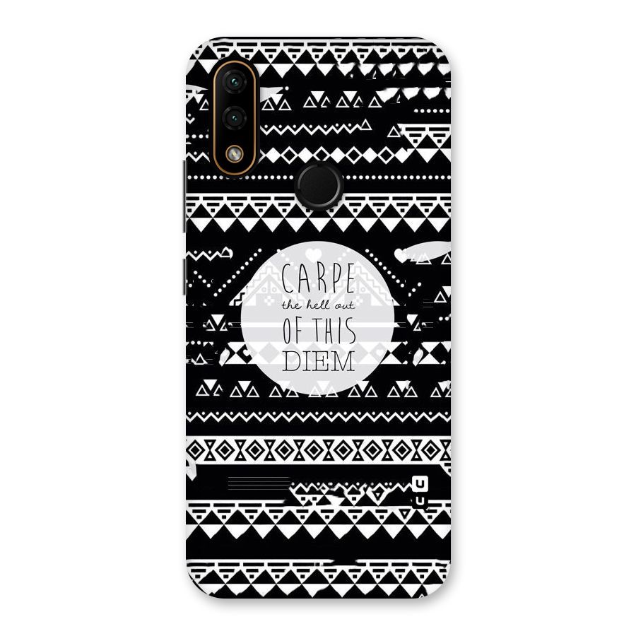 Hell Diem Back Case for Lenovo A6 Note