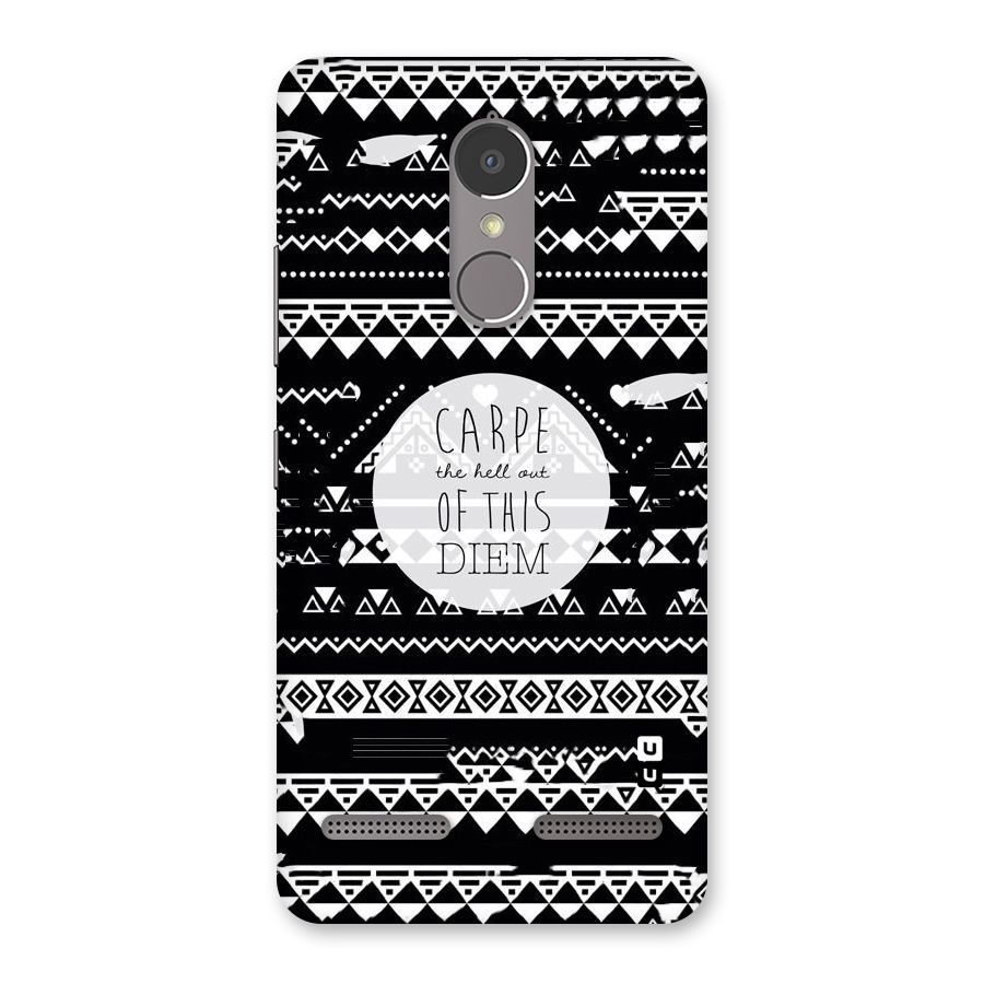 Hell Diem Back Case for Lenovo K6