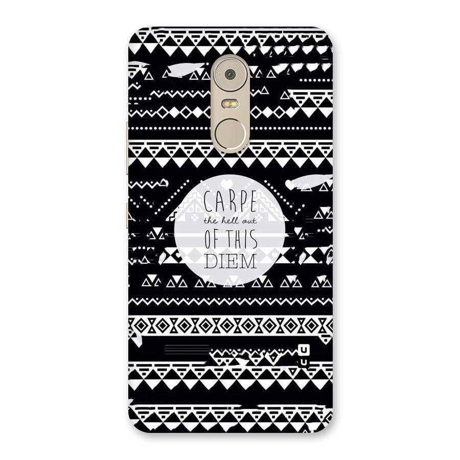 Hell Diem Back Case for Lenovo K6 Note