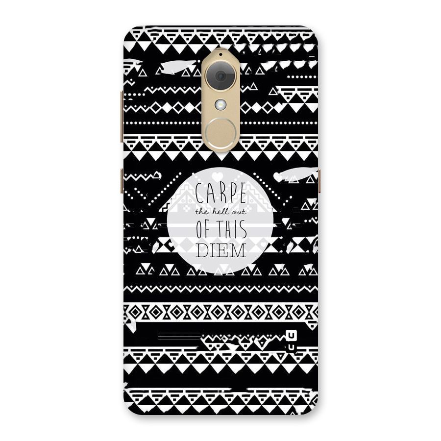 Hell Diem Back Case for Lenovo K8