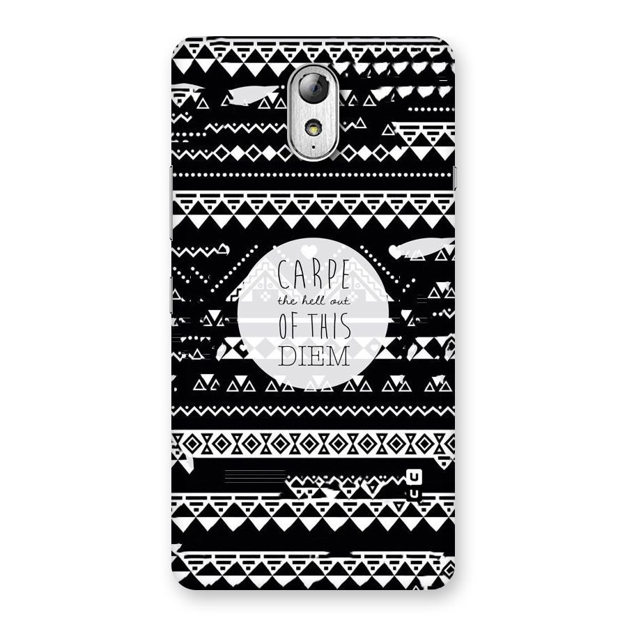 Hell Diem Back Case for Lenovo Vibe P1M