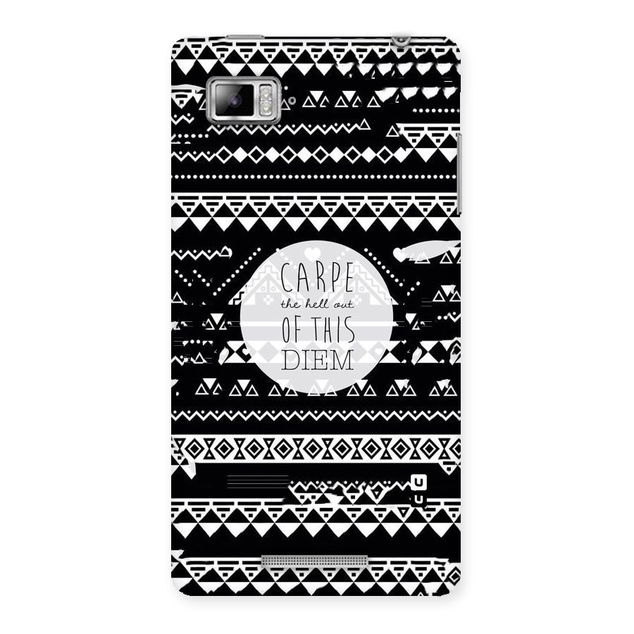 Hell Diem Back Case for Lenovo Vibe Z K910