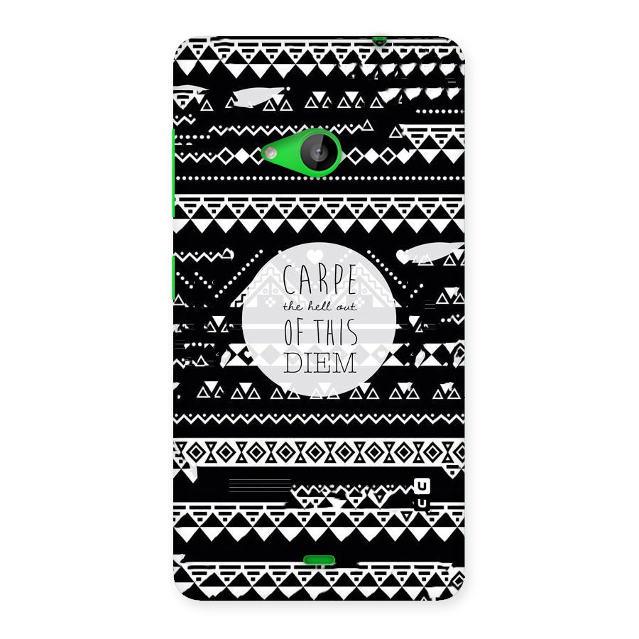 Hell Diem Back Case for Lumia 535