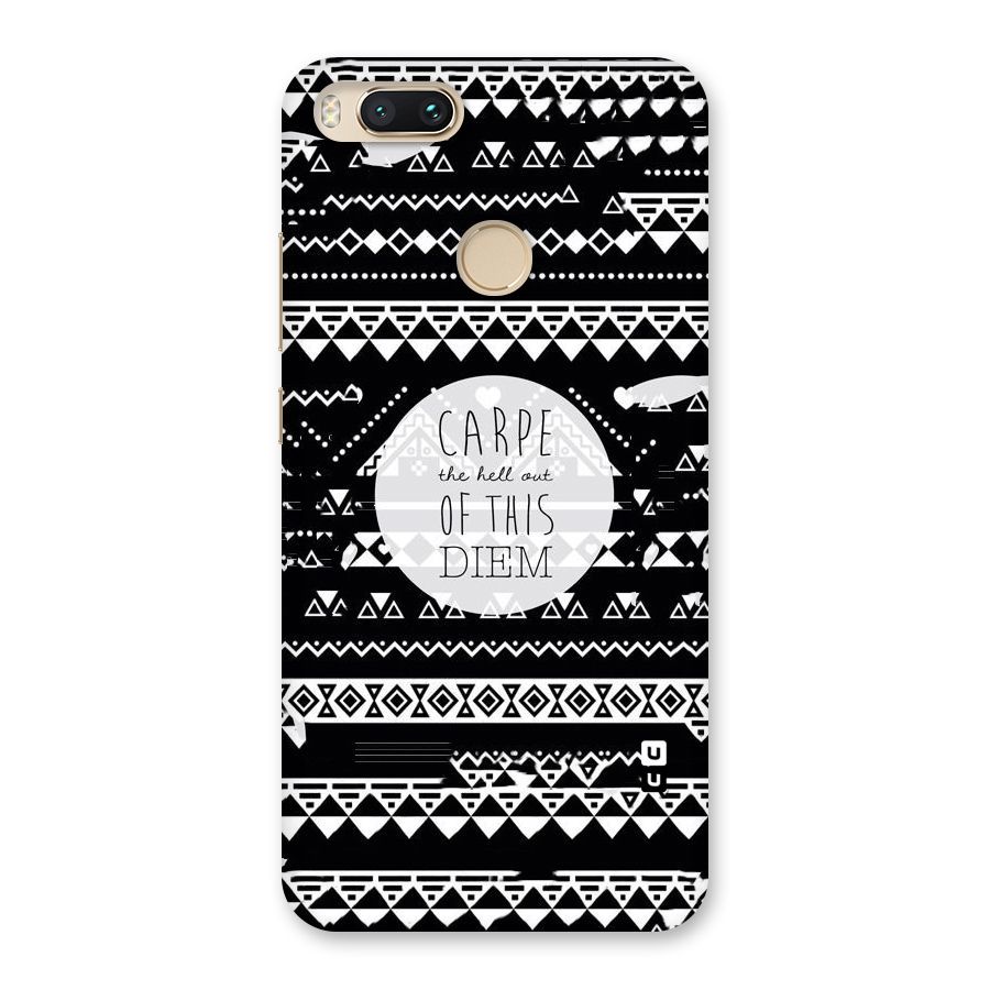 Hell Diem Back Case for Mi A1