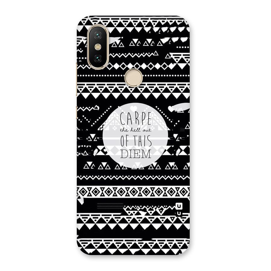 Hell Diem Back Case for Mi A2