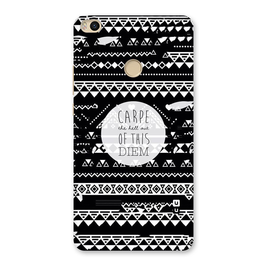 Hell Diem Back Case for Mi Max 2