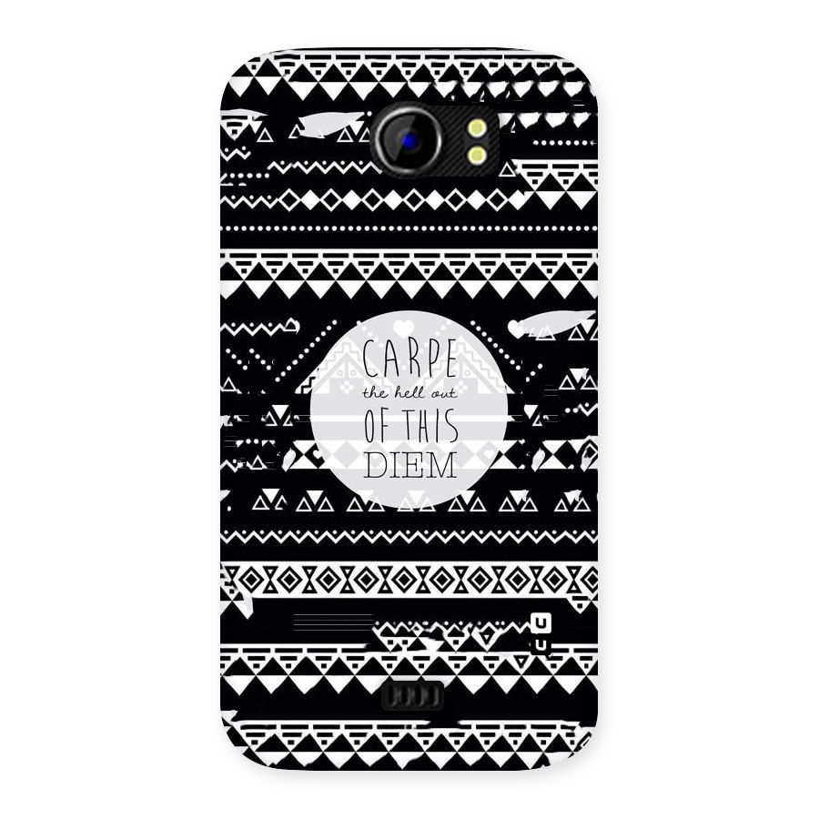 Hell Diem Back Case for Micromax Canvas 2 A110
