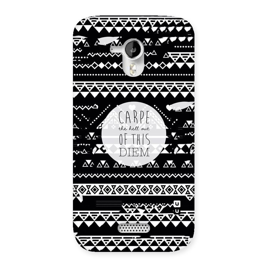Hell Diem Back Case for Micromax Canvas HD A116