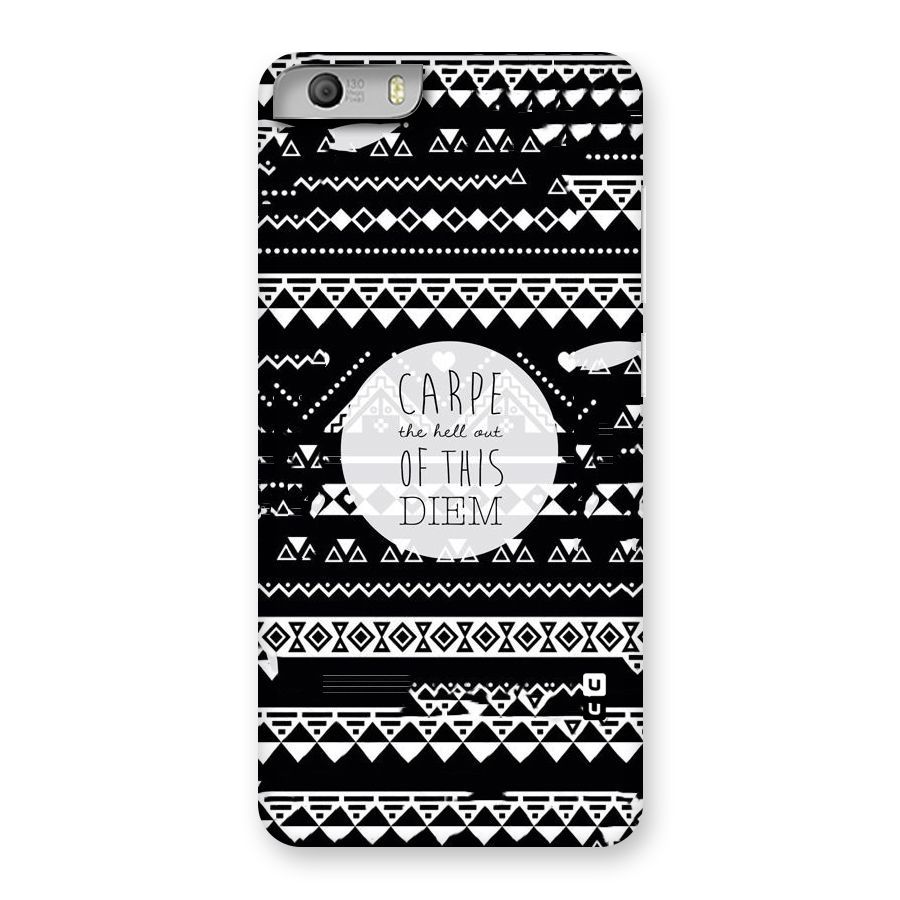 Hell Diem Back Case for Micromax Canvas Knight 2