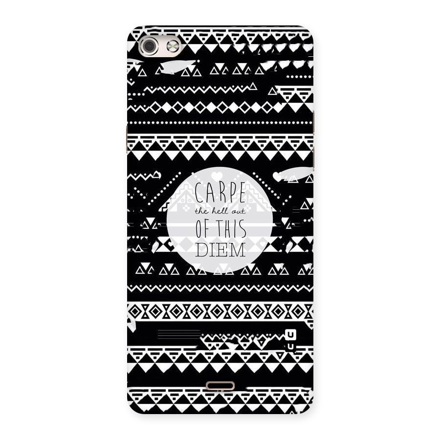 Hell Diem Back Case for Micromax Canvas Silver 5