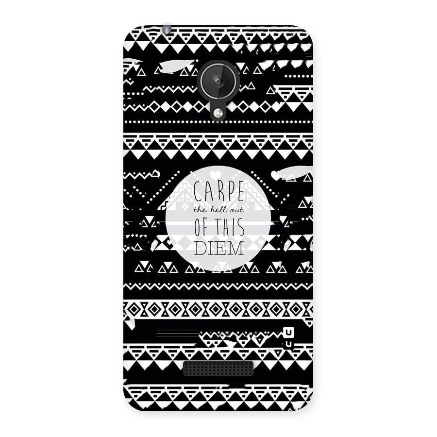 Hell Diem Back Case for Micromax Canvas Spark Q380