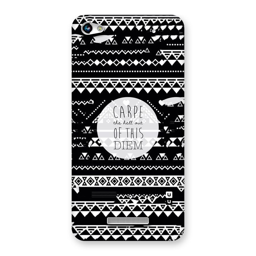 Hell Diem Back Case for Micromax Hue 2