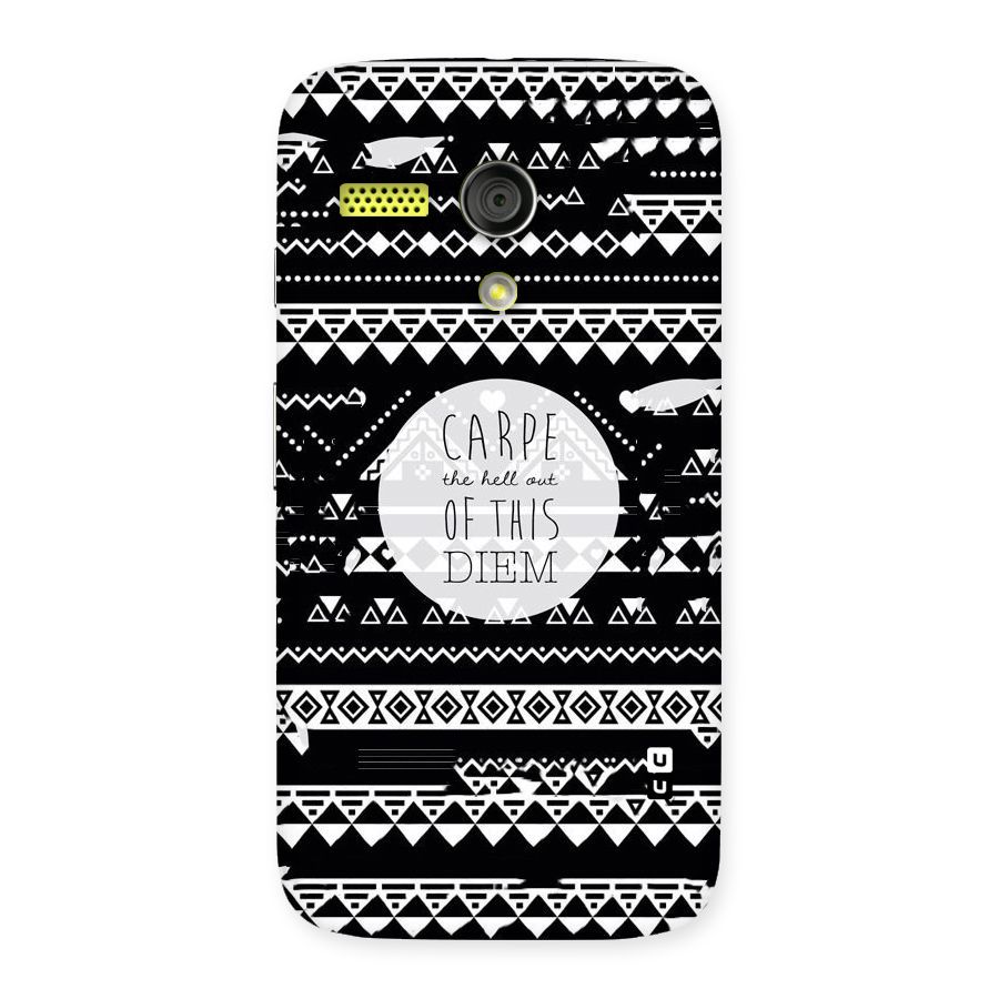 Hell Diem Back Case for Moto G