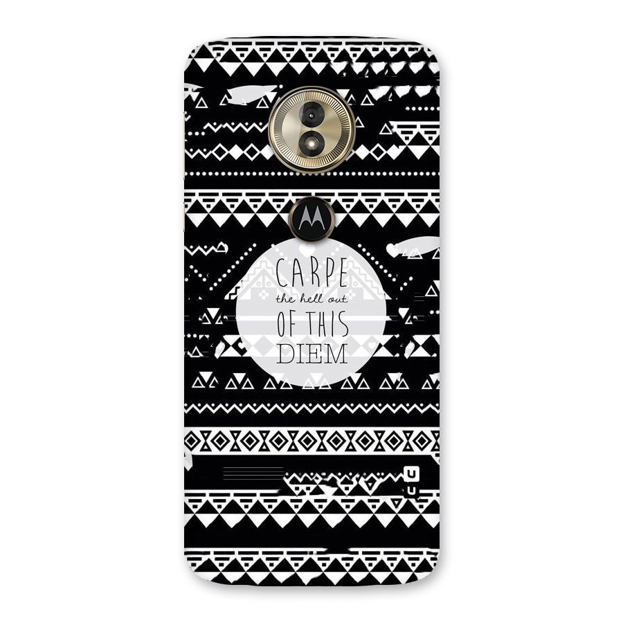 Hell Diem Back Case for Moto G6 Play
