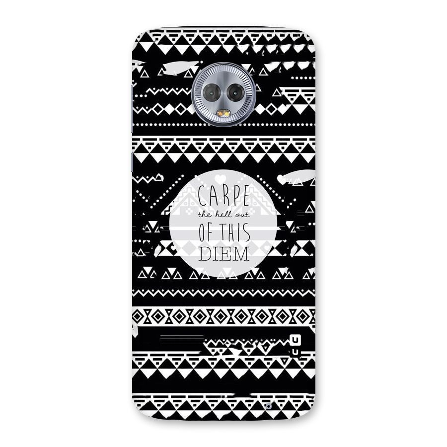Hell Diem Back Case for Moto G6 Plus