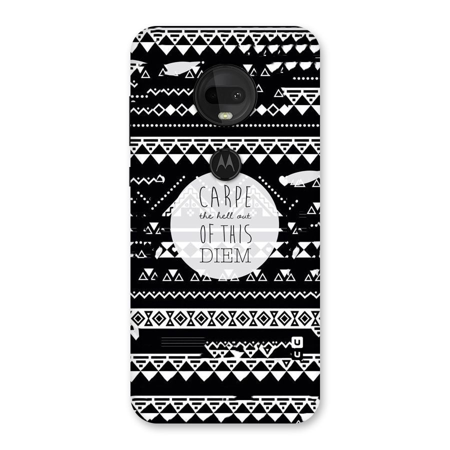 Hell Diem Back Case for Moto G7