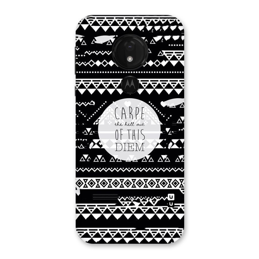 Hell Diem Back Case for Moto G7 Power
