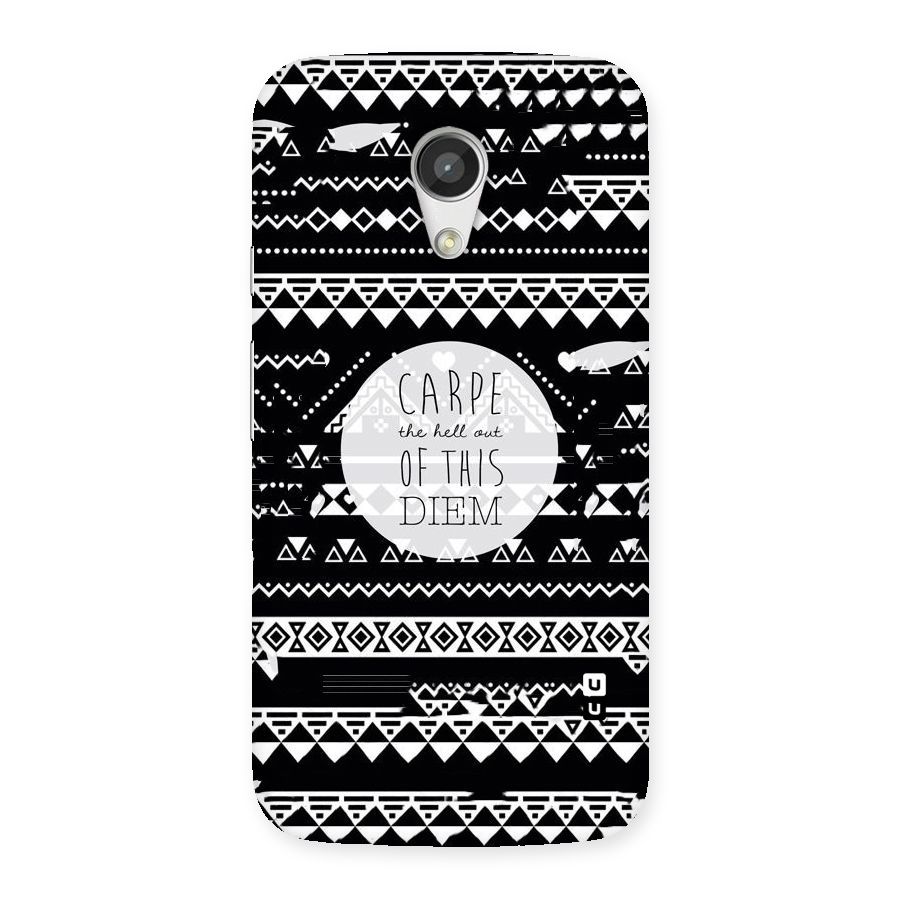 Hell Diem Back Case for Moto G 2nd Gen