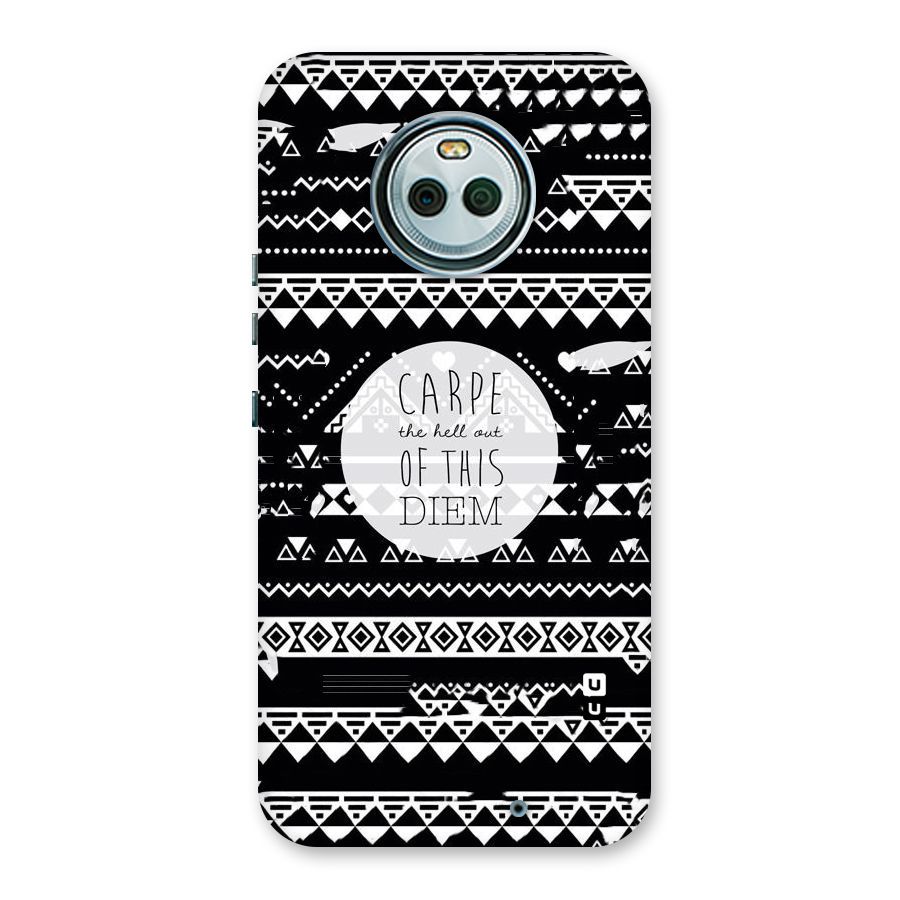 Hell Diem Back Case for Moto X4