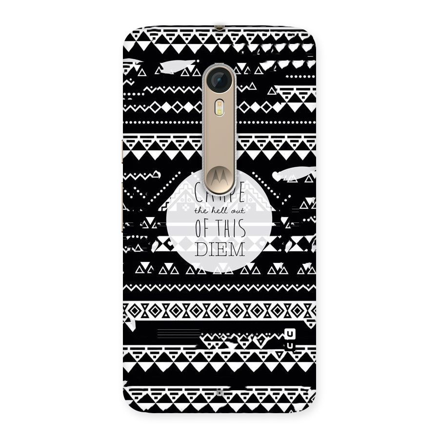 Hell Diem Back Case for Motorola Moto X Style