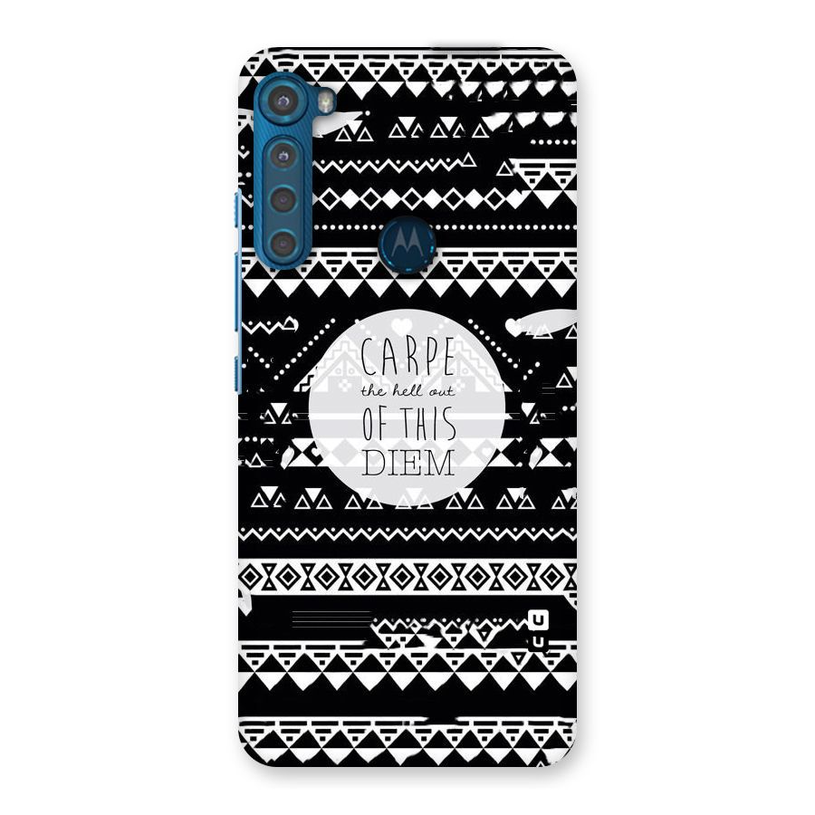 Hell Diem Back Case for Motorola One Fusion Plus