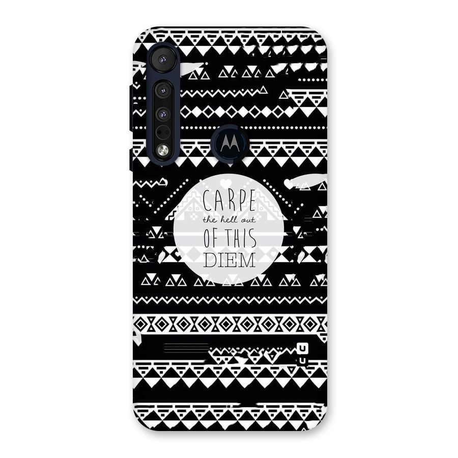 Hell Diem Back Case for Motorola One Macro