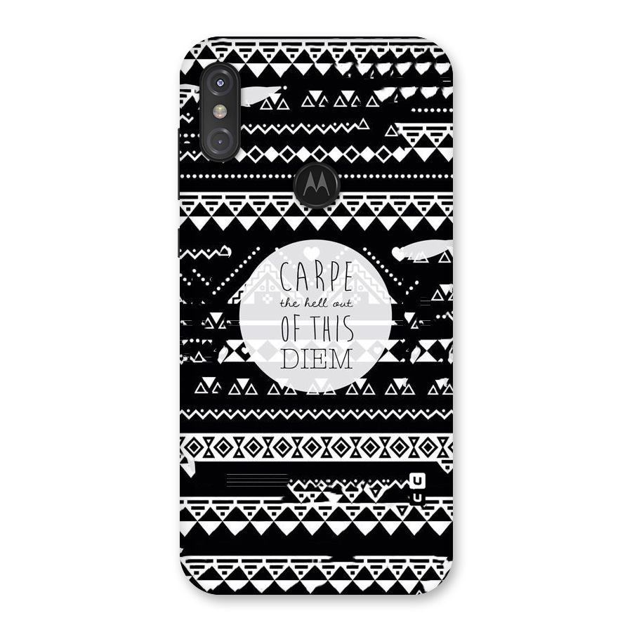 Hell Diem Back Case for Motorola One Power