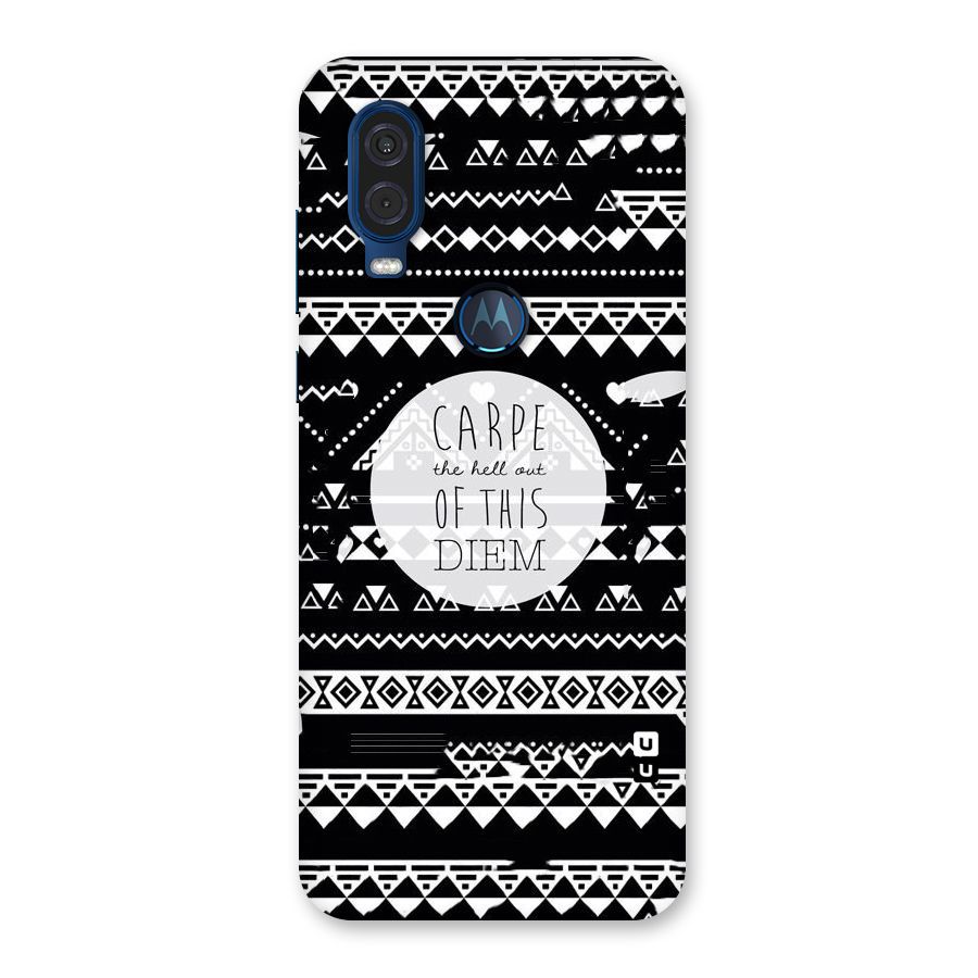 Hell Diem Back Case for Motorola One Vision