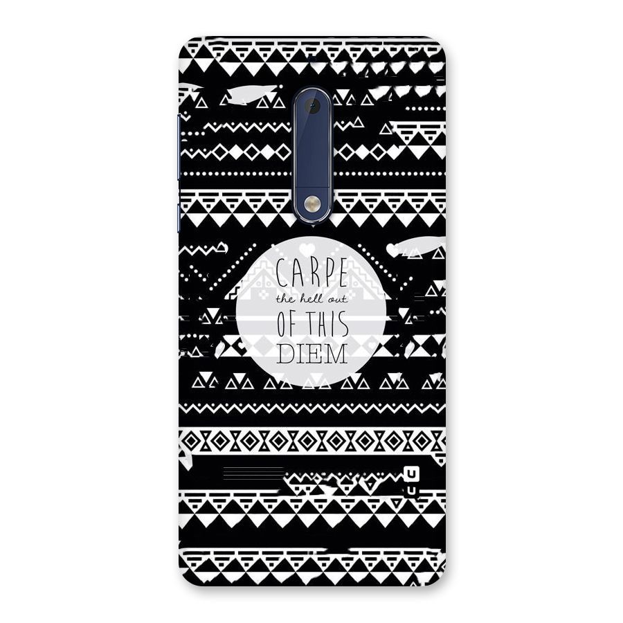 Hell Diem Back Case for Nokia 5