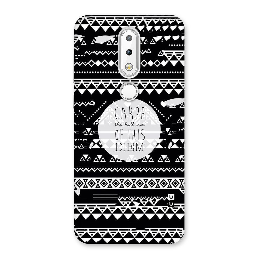 Hell Diem Back Case for Nokia 6.1 Plus