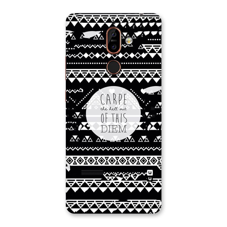 Hell Diem Back Case for Nokia 7 Plus