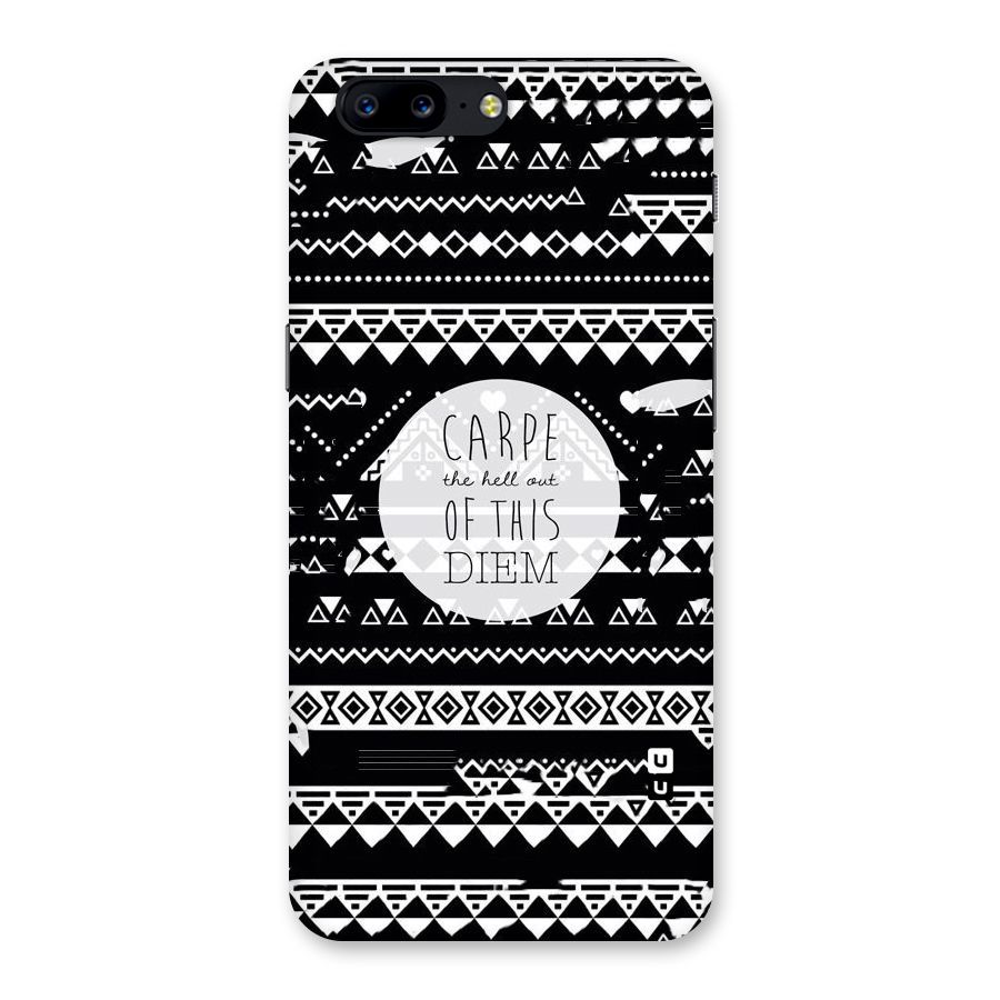 Hell Diem Back Case for OnePlus 5