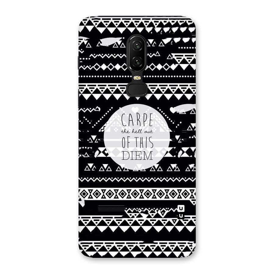 Hell Diem Back Case for OnePlus 6