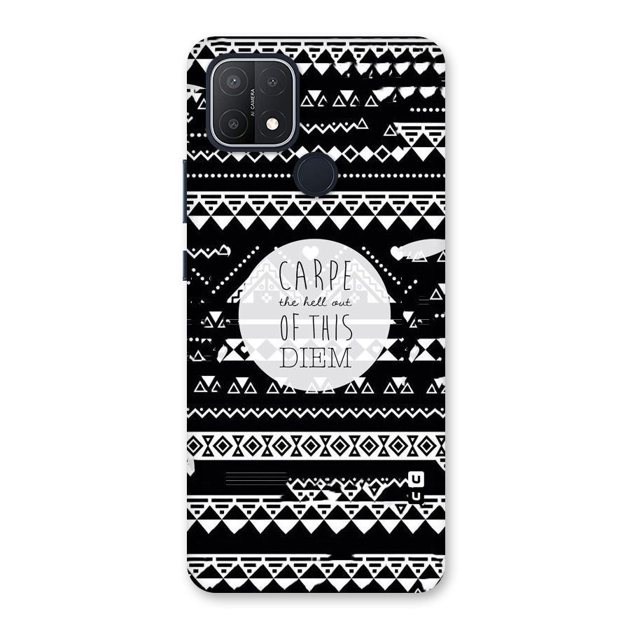 Hell Diem Back Case for Oppo A15s