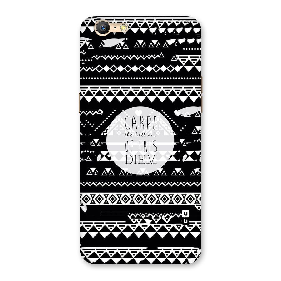 Hell Diem Back Case for Oppo A57