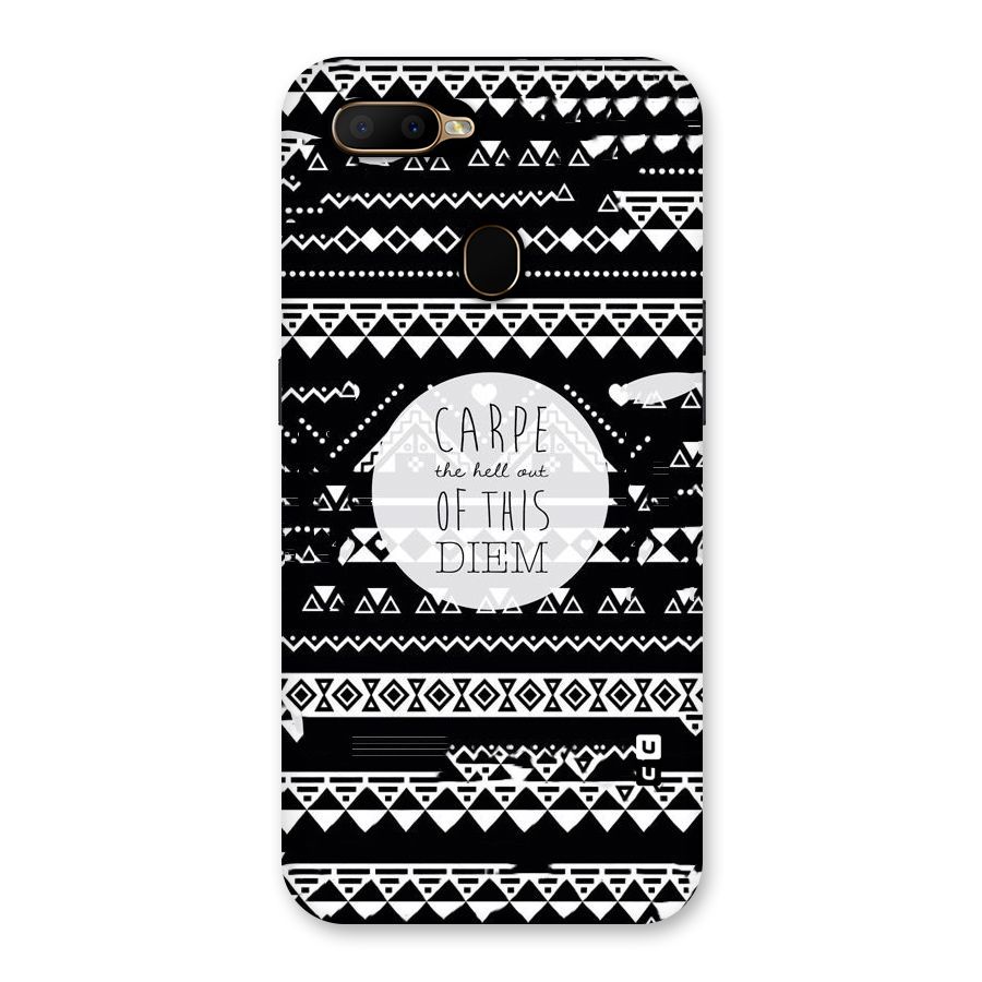Hell Diem Back Case for Oppo A5s