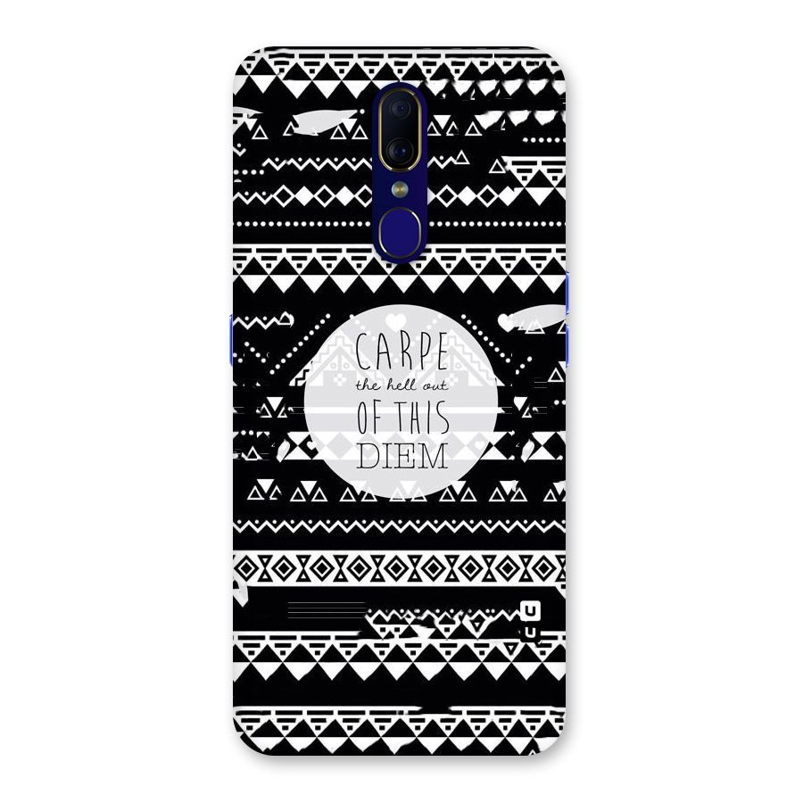Hell Diem Back Case for Oppo A9