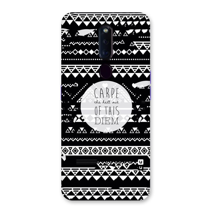 Hell Diem Back Case for Oppo F11 Pro